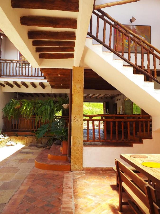 Las Cabezas Grises Barichara Exterior foto