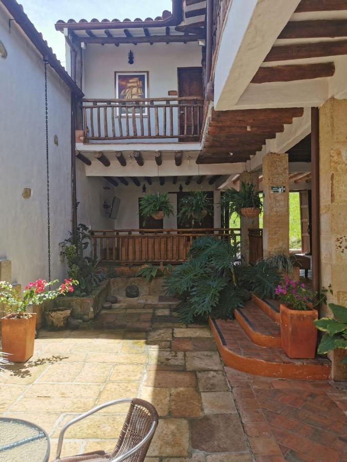 Las Cabezas Grises Barichara Exterior foto
