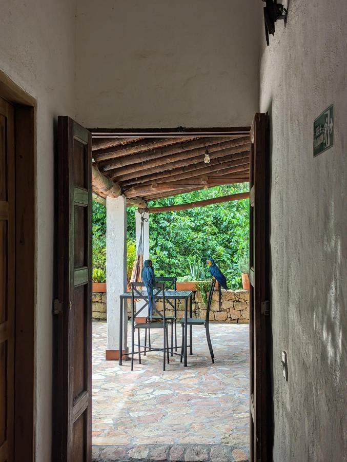 Las Cabezas Grises Barichara Exterior foto